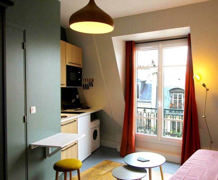 Rénovation Studios Paris 10. Lo architectes