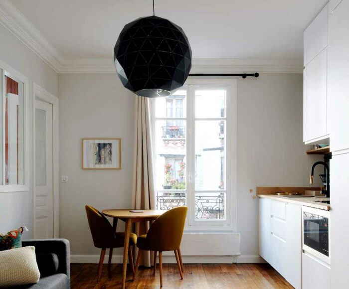 Rénovation Appartement Clichy rue Fernand Pelloutier. Lo architectes
