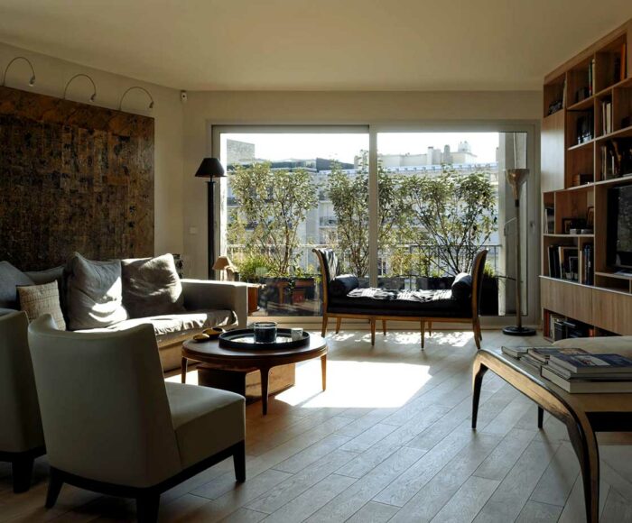 Reconstruction Duplex Paris 16. Lo architectes
