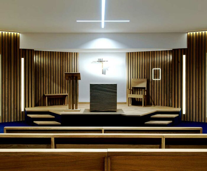 Rénovation Chapelle Notre Dames des Champs. Lo architectes