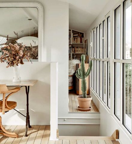 Restructuration Duplex Paris 18. RUE CAMILLE TAHAN. Lo Architectes